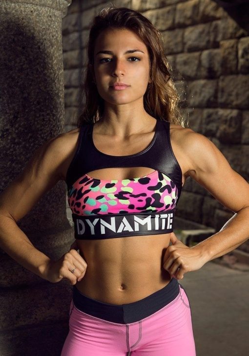 DYNAMITE Sports Bra Top T2018 Colorful Animal -Sexy Tops