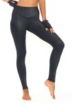 L'URV Leggings The Shimmers Leggings Black Sexy Workout Tights