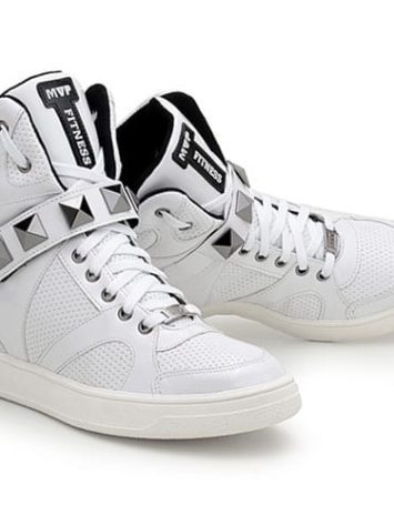 7MVP Hard Fit 70102 White Varnish Workout Sneakers