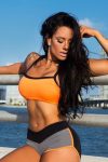CANOAN Sports Bra TOP 07861 Orange - Sexy Workout Tops