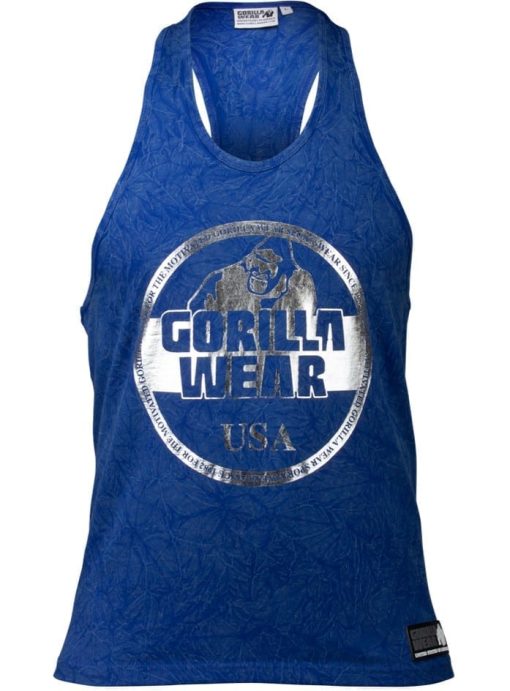 Gorilla Wear Mill Valley Tank Top - Blue
