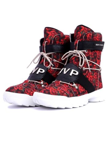 MVP Fitness Thunder Fit Sneakers – Red Rose