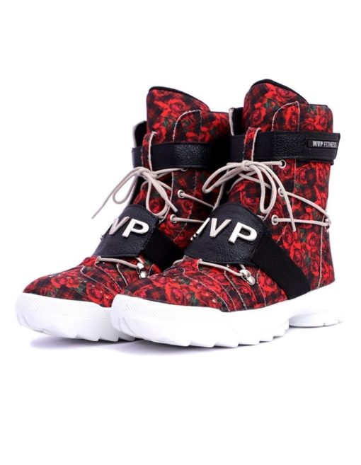 MVP Fitness Thunder Fit Sneakers - Red Rose
