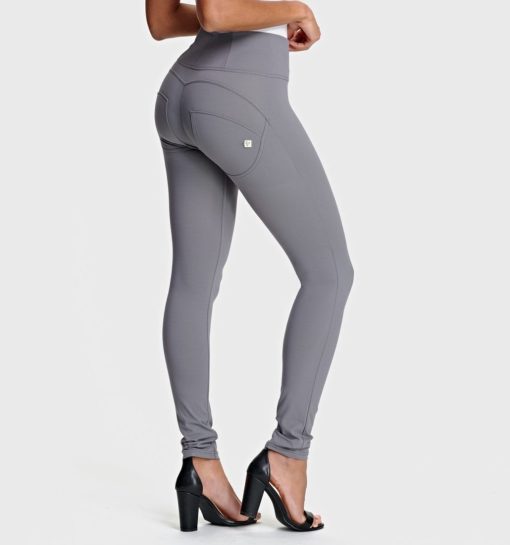 FREDDY WR.UP® High-Rise Skinny-Fit Trousers IN D.I.W.O.® PRO- WRUP1HC005- GRAY